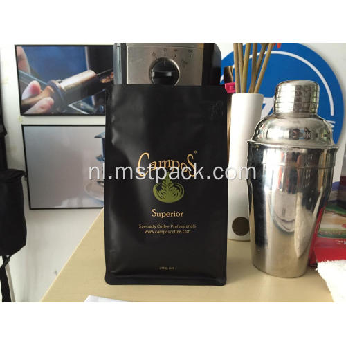 Box Pouch Coffee Bag met klep